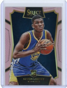 2015-16 Panini Select Basketball National Pink Prizm Rookie #86 Kevon Looney /20