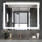 32"X24" LED Lighted Bathroom Wall Mounted Mirror Vanity or Bathroom Wall Hanging