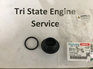 New Genuine OEM Kubota Oil Fill Cap W/ORing Fits Most Kubota Engines & Tractors - Picture 1 of 3