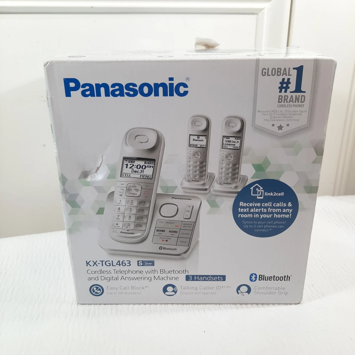 Vhbw 4X Batería Recargable AAA Micro Compatible Con Panasonic KX-TG6822 Teléfono Fijo O Inalámbrico (800 MAh, 1,2 V, NiMH