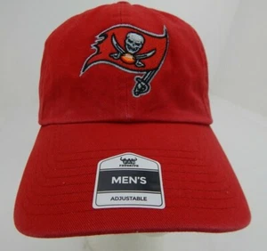 Tampa Bay Buccaneers Hat Logo Adjustable NFL OSFA Football Red Mens - Picture 1 of 8