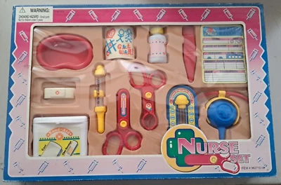 Vintage Rite Aid Nurse Set Childrens Toy Playset NOS - NIB Rare Collectable Toy - Image 1 of 4