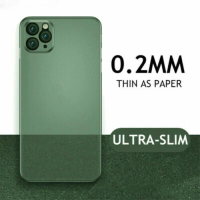 Ultra Thin Matte Translucent Case Cover For iPhone 17 16 15 14 13 12 11 Pro Max - Image 1 of 4