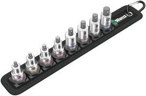 Wera 003971 8740 B 2 3/8" Drive Zyklop 8 Piece Hex-Plus Bit Socket Set 3-10mm - Picture 1 of 12