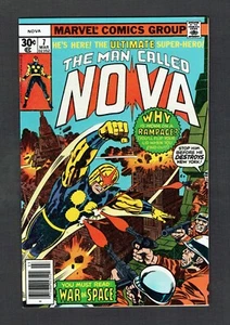 The Man Called Nova #7 Marvel Comics Bronze Age 1976 VF/NM (9.0) 'War in Space' - Bild 1 von 2