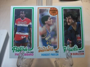 1980-81 Topps Basketball #22 86/93/126 Hubbard / Parish / Burleson RC   (93323) - Picture 1 of 2