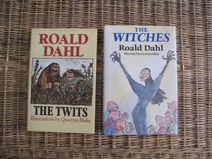 THE TWITS - ROALD DAHL - 1ST REPRINT 1981 + THE WITCHES - 1ST REPRINT 1983 - Picture 1 of 8