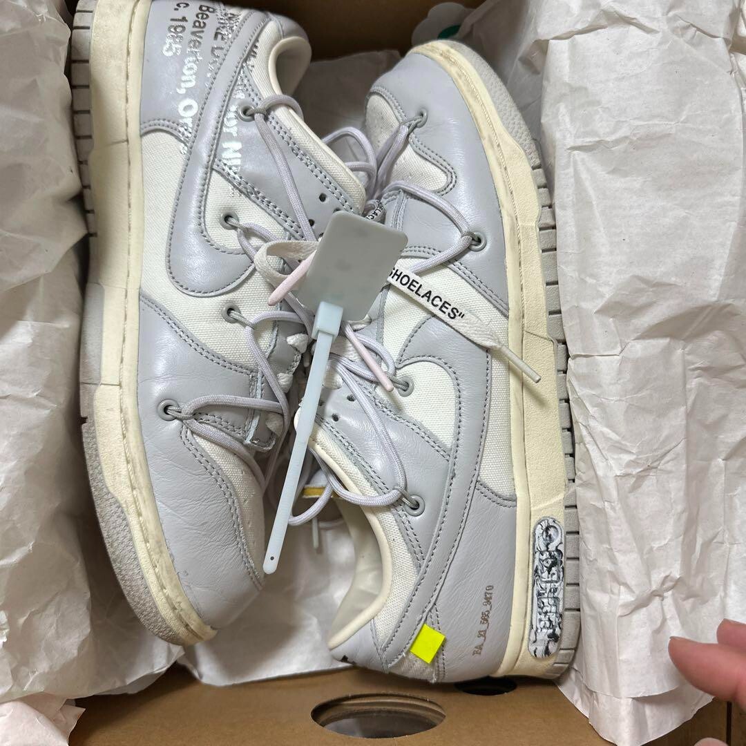 Nike Off-White x Dunk Low Lot 49 of 50 for Sale | Authenticity 