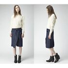 Acne Studios Lia Tulle Pullover Off White Top Long Sleeve Women Size Small