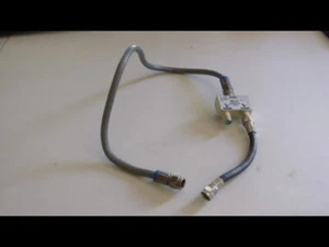 DISH splitter-- used--with small cables - Picture 1 of 1