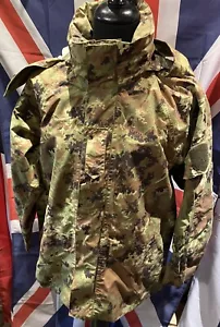 Italian Army Issue Vegetato Woodland Camouflage Waterproof Combat Jacket - Picture 1 of 12