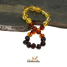 Baltic Amber Bracelet- pain reducer- 14 colors, 5 sizes for all family