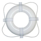 Taylor Made Foam Ring Buoy - 24 - White w/White Grab Line