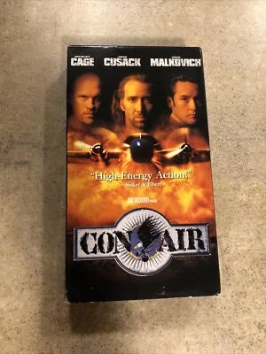 Con Air (VHS, 1997) Nicolas Cage John Cusack John Malkovich - Image 1 of 4