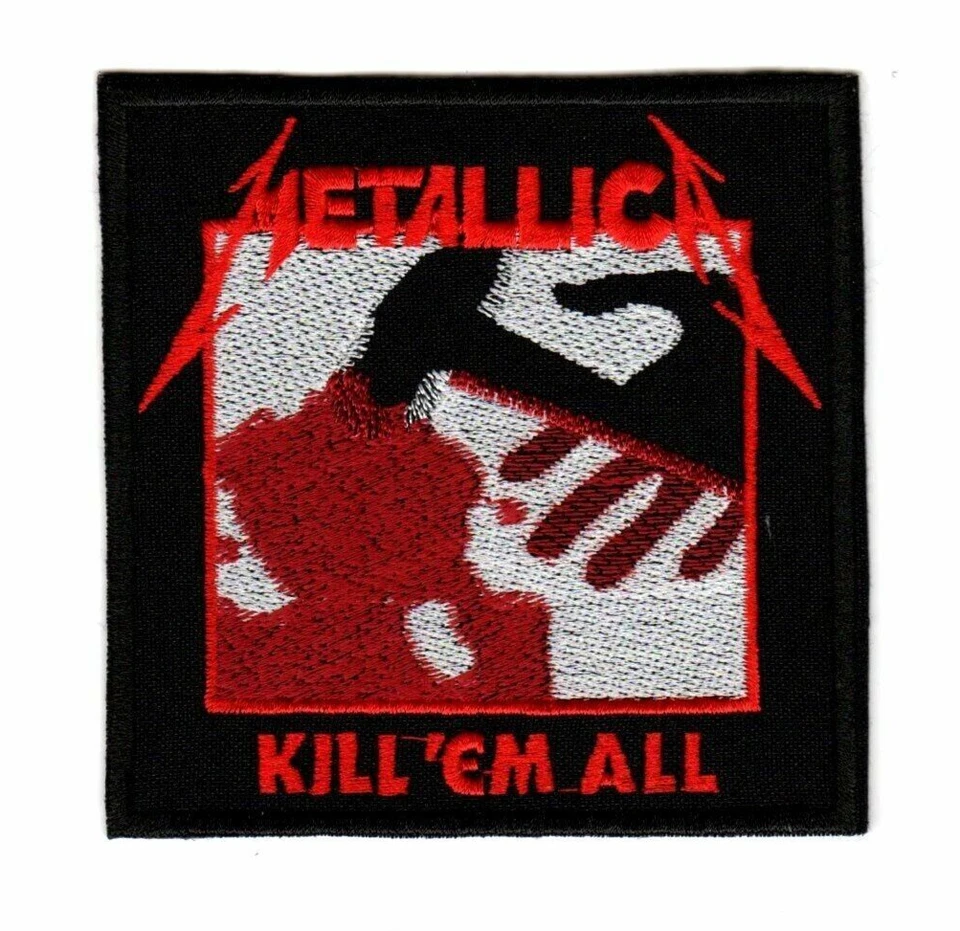 Metallica Kill 'Em All Patch | American Heavy Thrash Metal Hard Rock Band Logo - Image 1 of 1