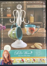 Pioneer Woman Acrylic Knob Chandelier Mug Tree NEW
