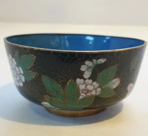 19thc Antique Japanese cloisonne bowl - Picture 1 of 9