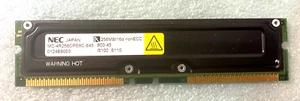 NEC 256 MB RAMBUS MEMORY MODULE MC-4R256CPE6C-845 800-45 RM2-CMP52-14 - Picture 1 of 2