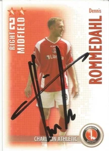 DENNIS ROMMEDAHL SIGNED CHARLTON 2006/2007 SHOOT OUT TRADING CARD+COA - Picture 1 of 1