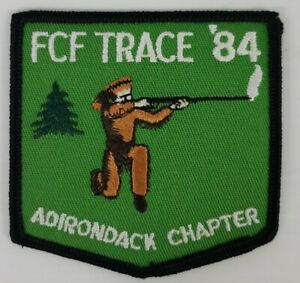 Vintage 1984 Royal Rangers FCF TRACE '84 ADIRONDACK CHAPTER Patch