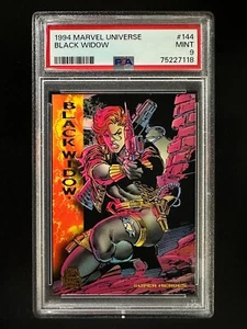 1994 Marvel Universe #144 - Black Widow - PSA 9 - Picture 1 of 2