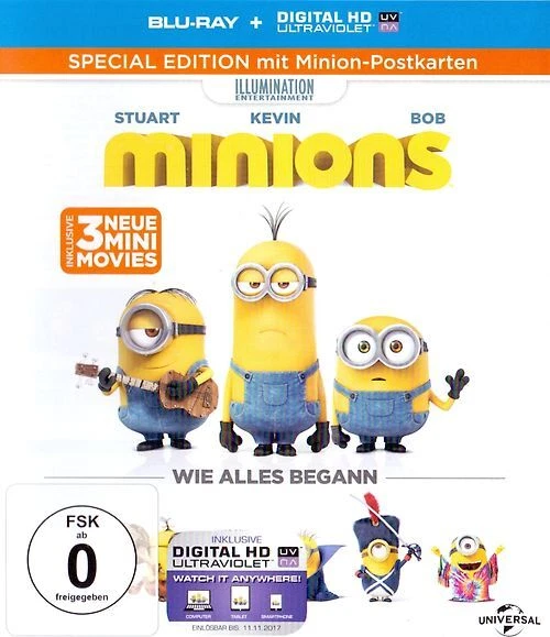Minions - Wie alles begann | Blu-Ray - Bild 1 von 1
