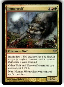 Immerwolf Dark Ascension Regular MTG - Picture 1 of 2
