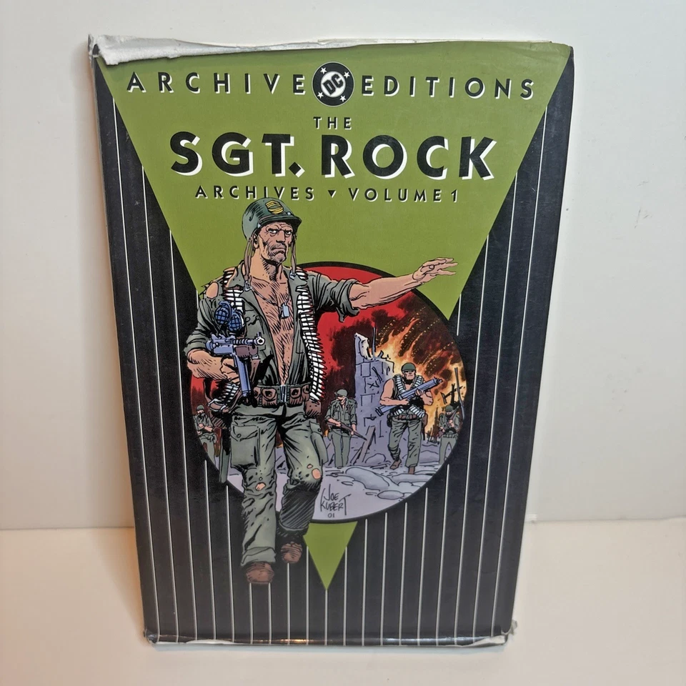 THE SGT. ROCK Archive Editions Vol 1 HC DC Comics OOP First Printing ACCEPTABLE - Image 1 of 4