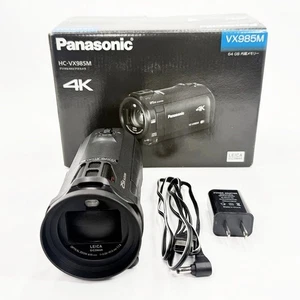 Panasonic HC-VX985M Black 4K Handheld Video Camera Camcorder w/Box - Picture 1 of 10