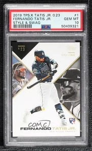 2019 Topps X 023 Style & Swag Fernando Tatis Jr #1 PSA 10 GEM MT Rookie RC - Picture 1 of 3