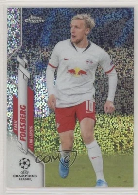 2019-20 Topps Chrome UCL Speckle Refractor Emil Forsberg #40 - Image 1 of 2