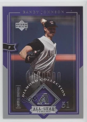 2004 Diamond Collection All-Star Lineup Silver Honors Randy Johnson #6 HOF - Image 1 of 2