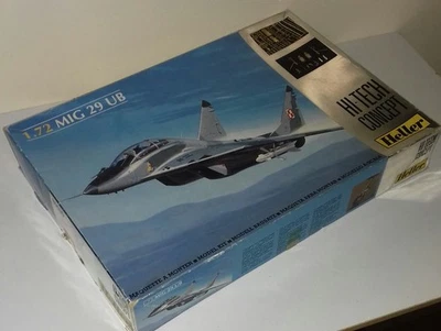 MIG 29 UB KIT 80530 1/72 HELLER HI TECH CON FOTOINCISIONI E PARTI IN METALLO - Immagine 1 di 3