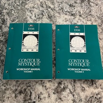 1998 年福特 Contour Mercury Mystique 车间手册卷 1 & 2 — 第 1/4 张图片