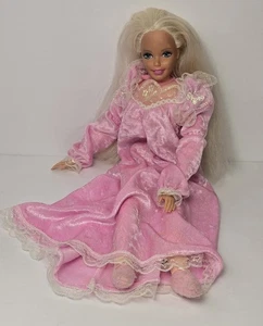 Vintage Barbie Pretty Dreams Barbie 18" corpo morbido peluche bambola 1995 - Foto 1 di 13