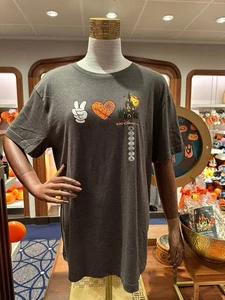 Disney Halloween Mickey Paz Corazón Casa Embrujada 2025 Adulto Talla XL - Imagen 1 de 2