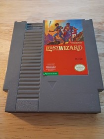 Legacy of the Wizard (Nintendo Entertainment System, NES) Authentic Cartridge