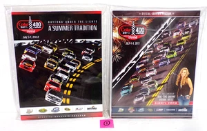 #1 Lot 2 Daytona Coke Zero 400 Official Souvenir Programs 2012 & 2013 LN Cond. - Bild 1 von 1
