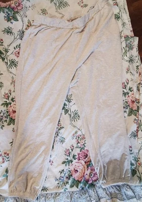 Soft Surroundings Pants Womens 1XLarge Grey Point Viscose Blend Beach 0416 - Image 1 of 4