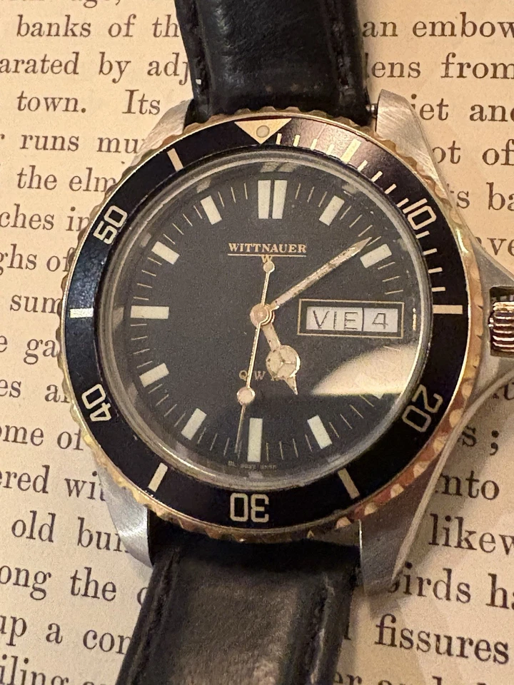 Reloj de buceo Wittnauer vintage Foto 1 de 4