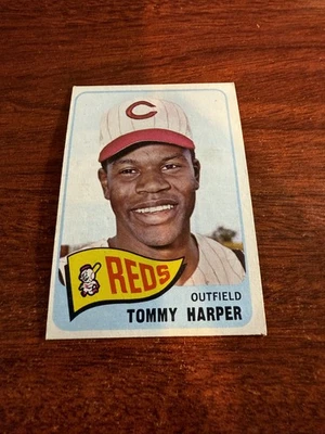Tommy Harper 1965 Topps #47. En muy buen estado/ex Foto 1 de 2