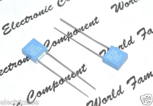 10pcs - PHILIPS MKT370 0.1uF (0,1µF 100nF) 100V 5% pitch:5mm Film Capacitor - Picture 1 of 3