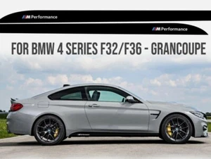 BMW 4 Series Side Stripe Decals M Performance Both Sides Graphics - Picture 1 of 4