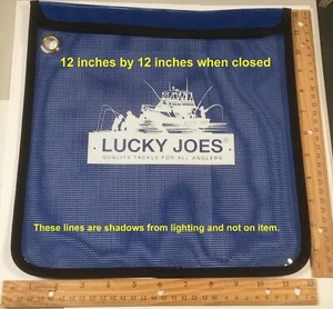 1 Single pocket fishing tackle storage bag lure hooks weight leader daisy chains - Picture 1 of 4