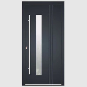 Welthaus Haustür WH75 RC2 Aluminium mit Kunststoff GF122 Modern  RC2 Haustür - Bild 1 von 13