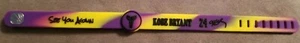 Kobe Bryant LAKERS Basketballarmband Silikon verstellbares Armband KOSTENLOSER VERSAND - Bild 1 von 3