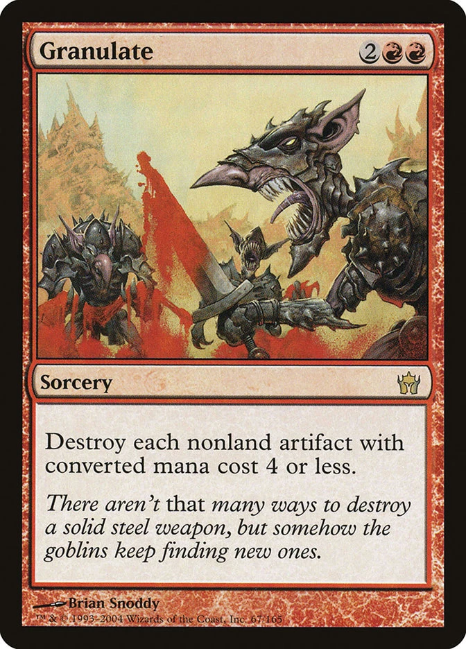 Granulate 67 Rare Fifth Dawn 5DN MTG - Image 1 of 1