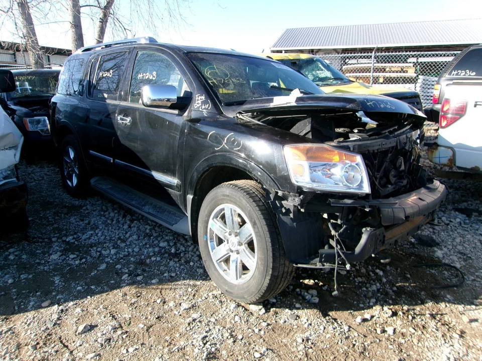 Regulador de ventana de puerta trasera izquierda usado se adapta a: Nissan Armada 2012 doble cabina eléctrico Foto 1 de 4