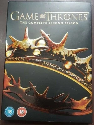 Game of Thrones - The 2nd Season (5DVD BOXSET, 2014) DISC's Excellent/near MINT! - Image 1 of 4