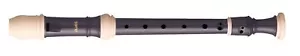 Aulos C-Soprano Recorder symphony 503B Baroque Fingering Doppellöcher - Bild 1 von 1